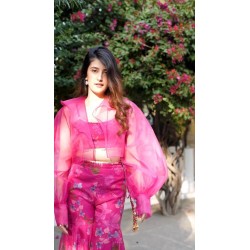 Beautiful indowestern sharara suit